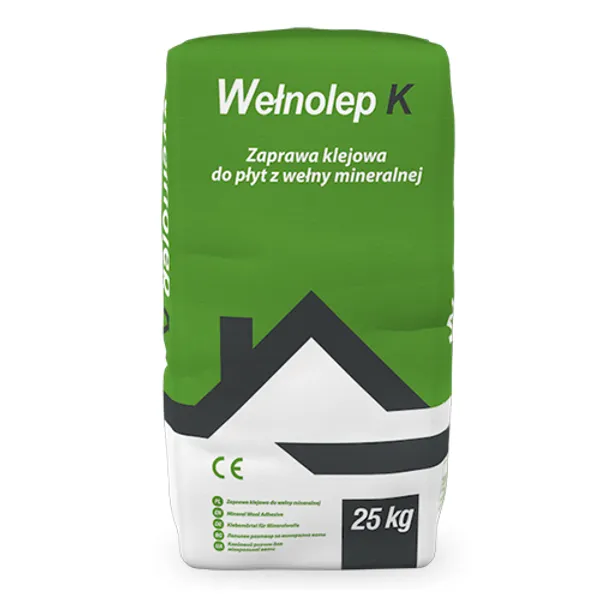 Wełnolep K – klej do wełny mineralnej